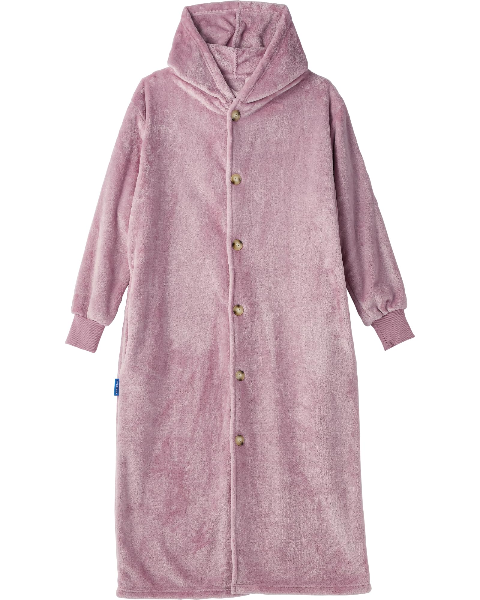 

mofua Wearable L Size Rose Pink Ribbed Premium Microfiber Room 45478479 [Aqua] Одеяло, Kaimaki, унисекс, зимнее, теплое, с капюшоном, (Длина прибл. роза розовый