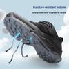 Jihua 3515 Men's Ultra-light Breathable Mesh Hiking Shoes - Puncture-resistant, Casual Summer Trainers.