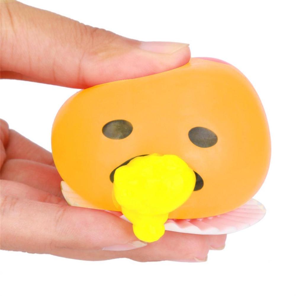 Buy Novelty Gag Spitting Yolk Egg Prank Squeeze Stress Relief Toys at affordable prices — free