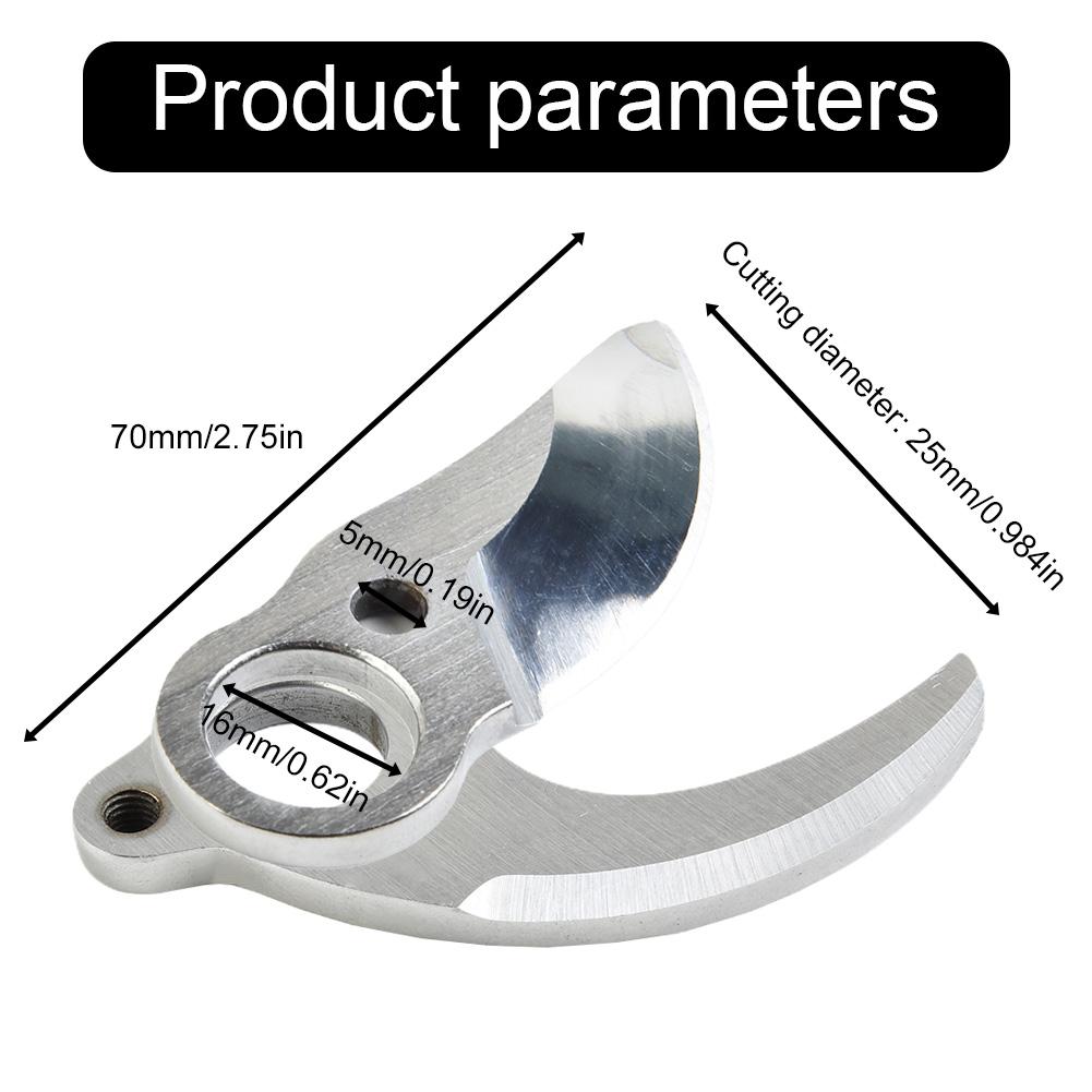 2Pcs SK5 Electric Pruner Blades 25mm Sharp-Cutting Blade Accessory Set For Pruning Branches Trees Bonsai Fruits Gardening Tools