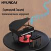 Hyundai Retro Record Player Bluetooth Speaker