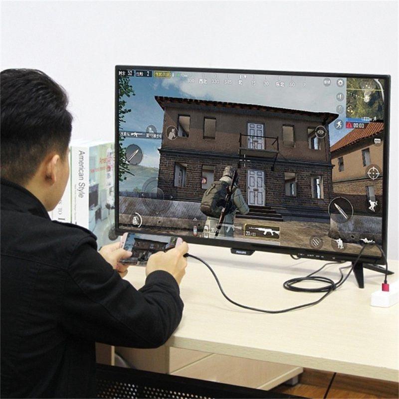 Kabel USB-C na HDMI 4K HDTV TV Cyfrowy Adapter AV Konwerter Audio Wideo dla Samsung Note