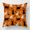 Decorative Cushion Home Living Room Decor Throw Pillow Cover Plant Halloween Autumn Funny