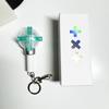 2nd Gen Mini Cheering Stick Luminous Keychain with Retractable Handle