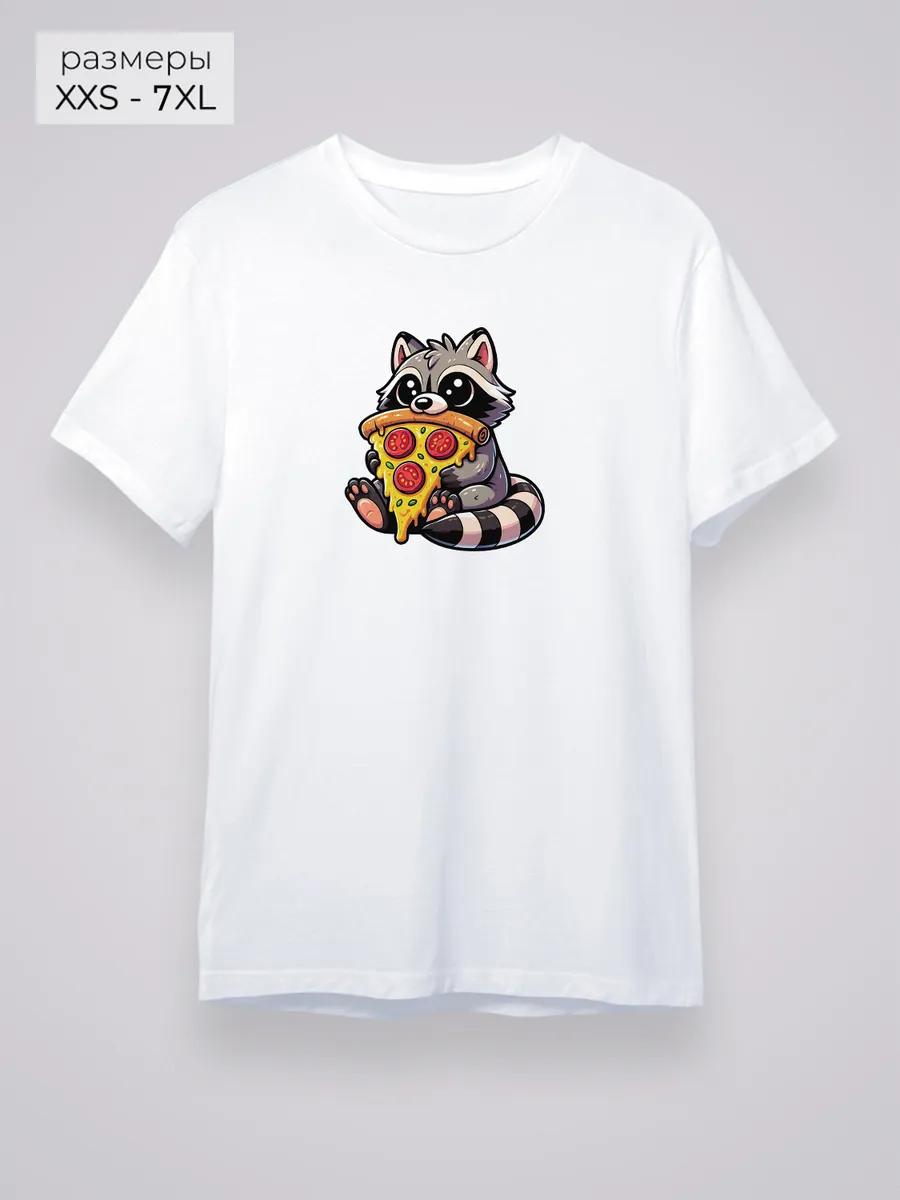 Футболка с енотом 3XL