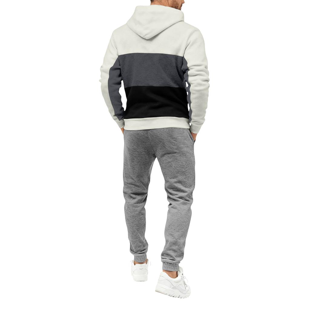 Herren Herbst/Winter Kapuzen-Sportset