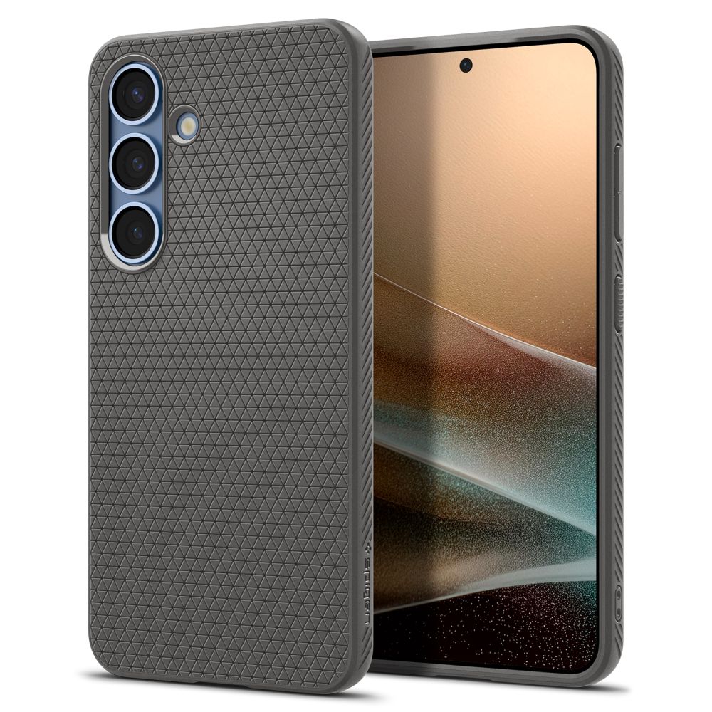 Spigen Liquid Air Galaxy S25 Marble Grey