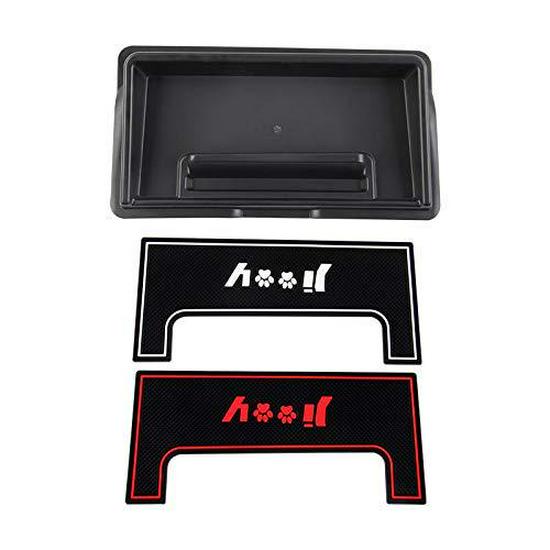 

Suzuki Jimny JB64/JB74 Non-slip Dashboard Storage Mat - White/Red