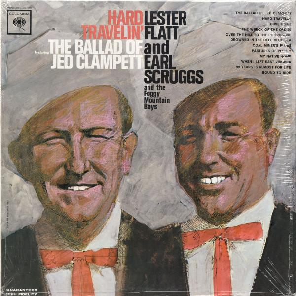 

LP Record FLATT SCRUGGS THE FOGGY MOUNTAI Hard Travelin XLP58232 Columbia 1963 US CountryFolk Used