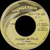 7inch Record JOHNNY POWELL  Reggae Jet Plane NONE Thunderbird 1975 Jamaica Reggae Ska  Dub Used