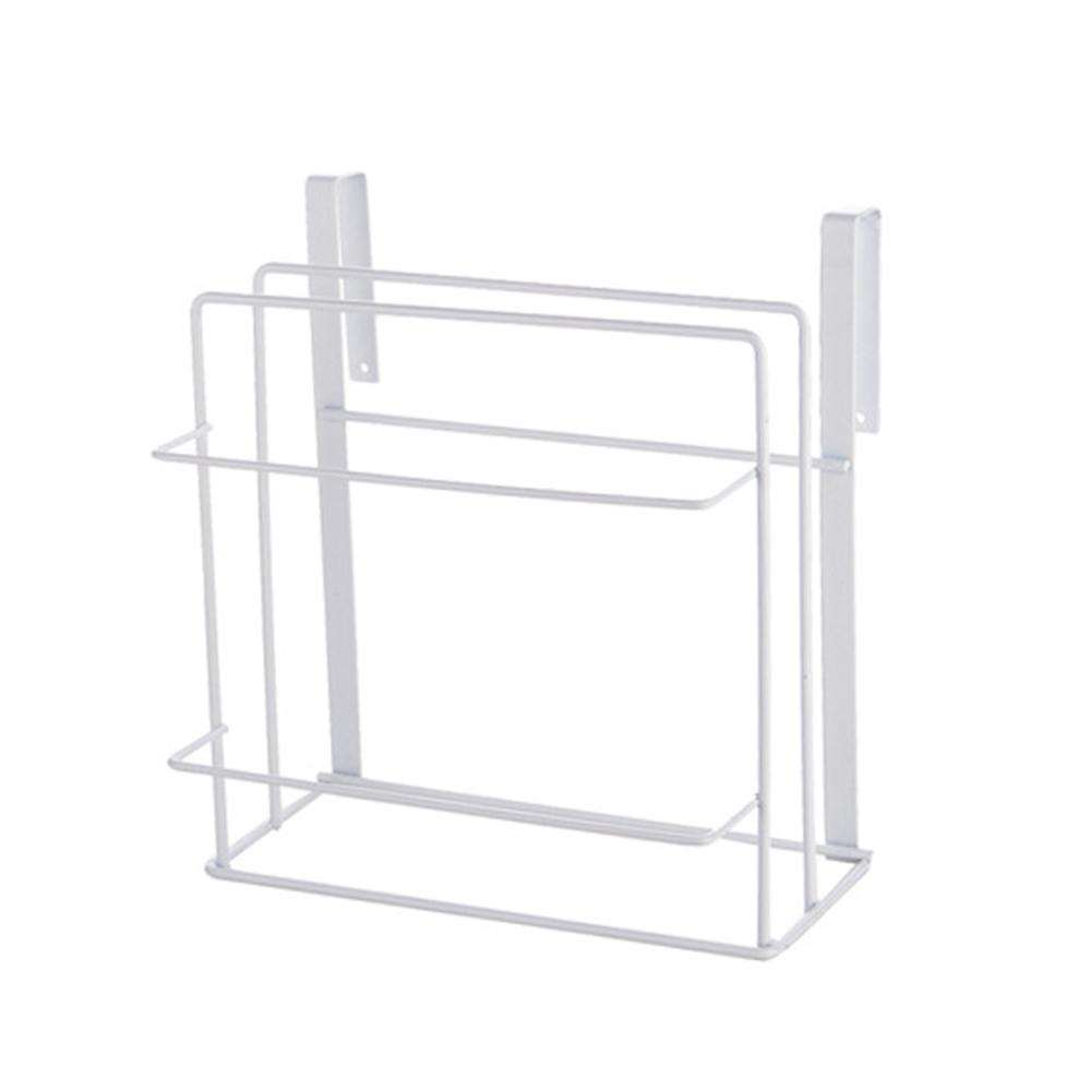 

Разделочная доска, кухонная полка, двухслойная вешалка для шкафа без перфорации, тряпка, вешалка для хранения разделочных досок и отделки белый