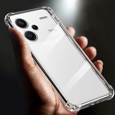 Airbag Shockproof Transparent Case pro Xiaomi Redmi Note 13 case pro plus 5g silikonový Full Cover note13 13pro zadní funda obaly
