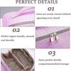 Reis Cosmetische Tas Met Grote Capaciteit Draagbare Reis Make-up Tas Waterdichte Leren Make-up Tas Voor Vrouwen Cosmetica, Accessoires En Toiletartikelen