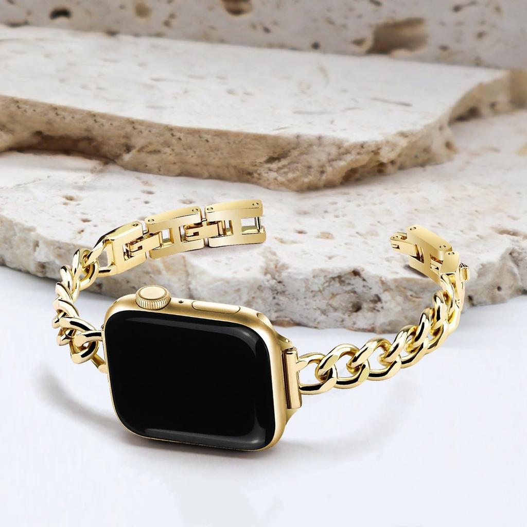 Luxury Bracelet Link For Apple Watch Band Women Series 11/8/7/6/10/9 40mm 41mm 38mm 42mm 44mm 45mm 46mm Strap
