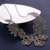 Bohemian Ethnic Talisman Necklace With Zinc Alloy Pendant For Festival Wear