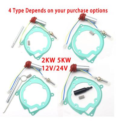 2KW 5KW Autoheizung Brenner Motor Dichtung Sieb 12V / 24V Auto Luftheizung Dichtung Glühkerzen-Kit für Chinesische Dieselheizung
