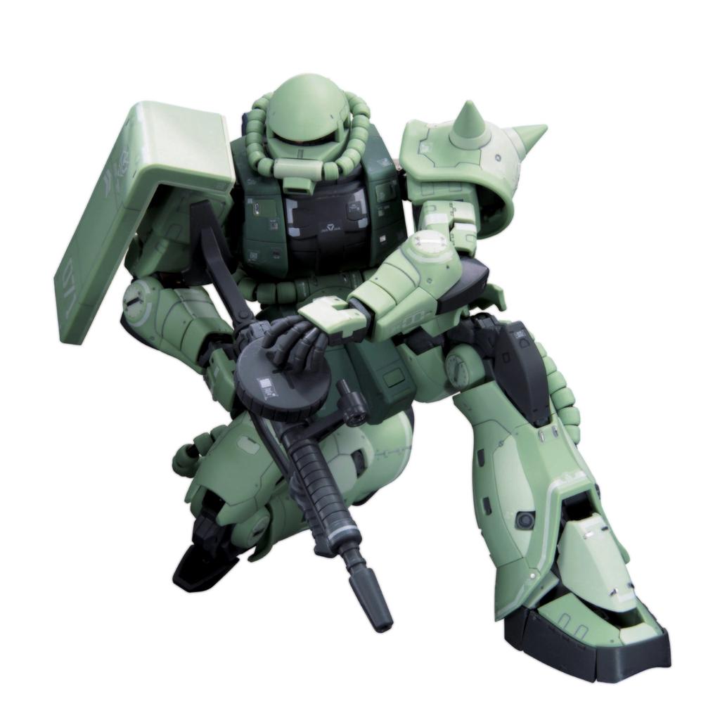 1/144 RG MS-06F Zaku II Model Kit - Mobile Suit Gundam