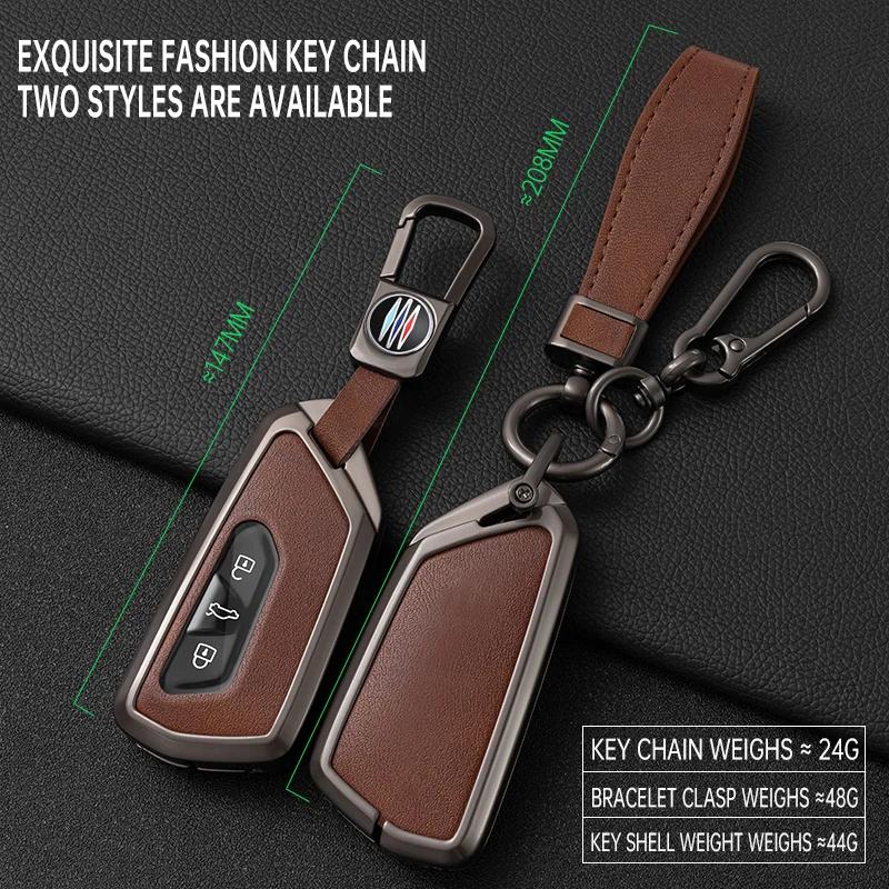 Custodia Cover per Chiave Auto per VW Volkswagen Golf 7 8 Git MK8 ID.3 ID.4 Cupra Formentor Skoda Octavia A8 SEAT Leon MK4 2020 2021