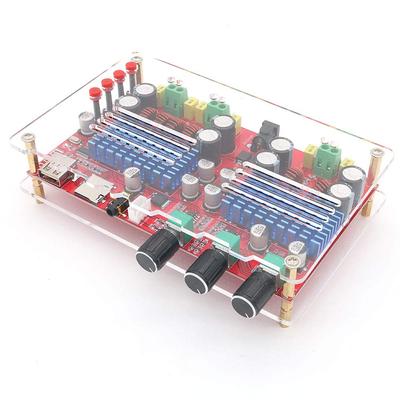 WINGONEER TDA3116 Channel Bluetooth Audio Digital Amplifier Board Subwoofer AUX TF U Disk Decoding 2x60W+100W 2.1