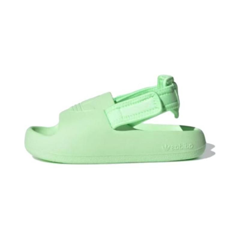 Adidas AdiFOM Adilette Slide C Green Spark Kids Sneakers IG8436
