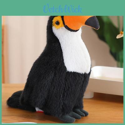 Tropical Toucan Plush Doll With Pp Cotton Filling For Children Playroom Decor