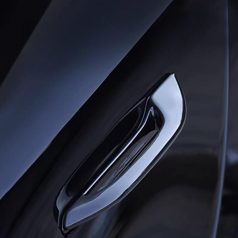 For Tesla Y/YL/3 2019-2025 Door Handles Exterior Door Handle Stickers Replacement Decoration Modification Supplies Accessories