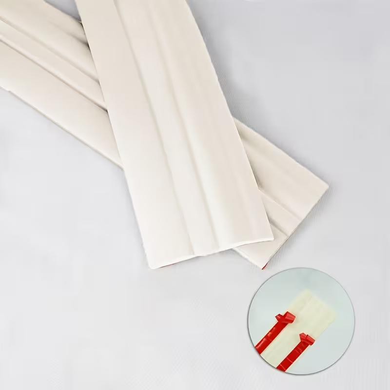 1PC 2m/78.74inch Soft Skirting Board Self-Adhesive Wall Sticker Wall Corner Floor Line Renovation Ugly Decoration Strip