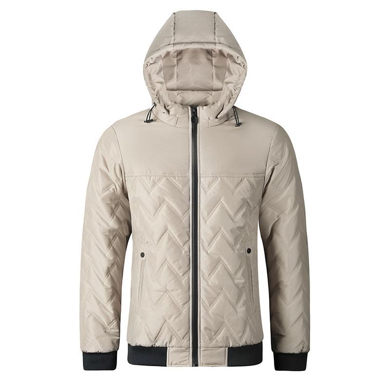 

Новая зимняя ветрозащитная и теплая съемная шапка для отдыха на природе, повседневная простая популярная базовая универсальная мужская куртка 4XL