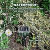 Solar Mole Repellent 4 Pack Easy to use Waterproof Gopher Scarer Ultrasonic Groundhog Repeller Outdoor Rat Deterrent