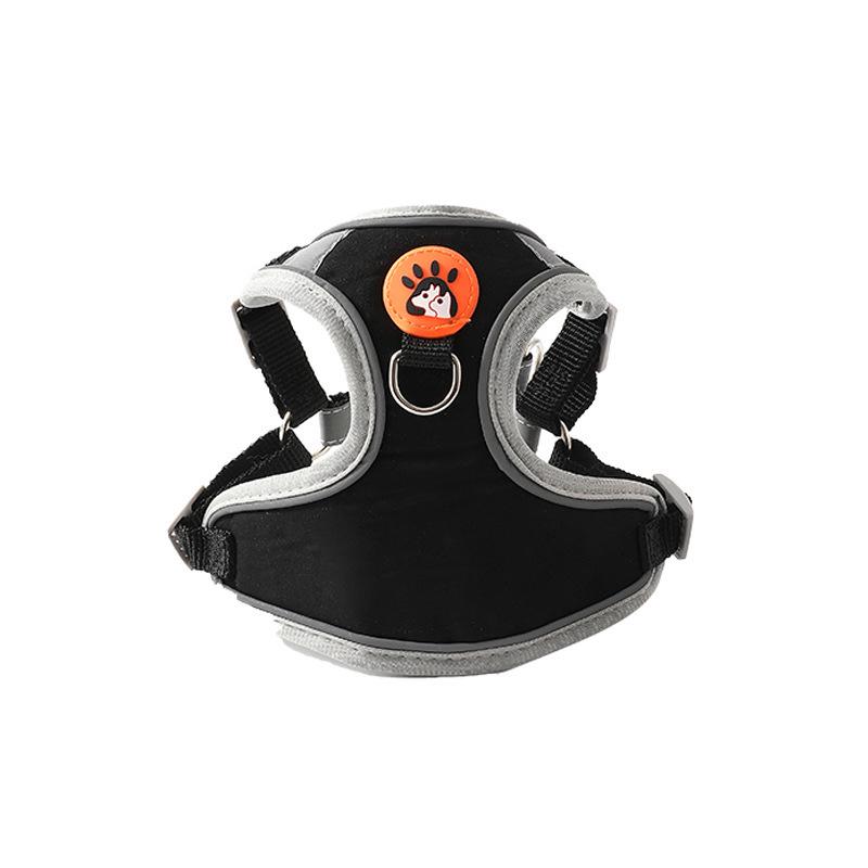Reflective Adjustable Dog Harness and Leash Set for Small Breeds - Breathable Vest Style