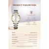 POEDAGAR Top Original Woman Wristwatch Waterproof Luminous Date Ladies Watch High Quality Stainless Steel Quartz Watches