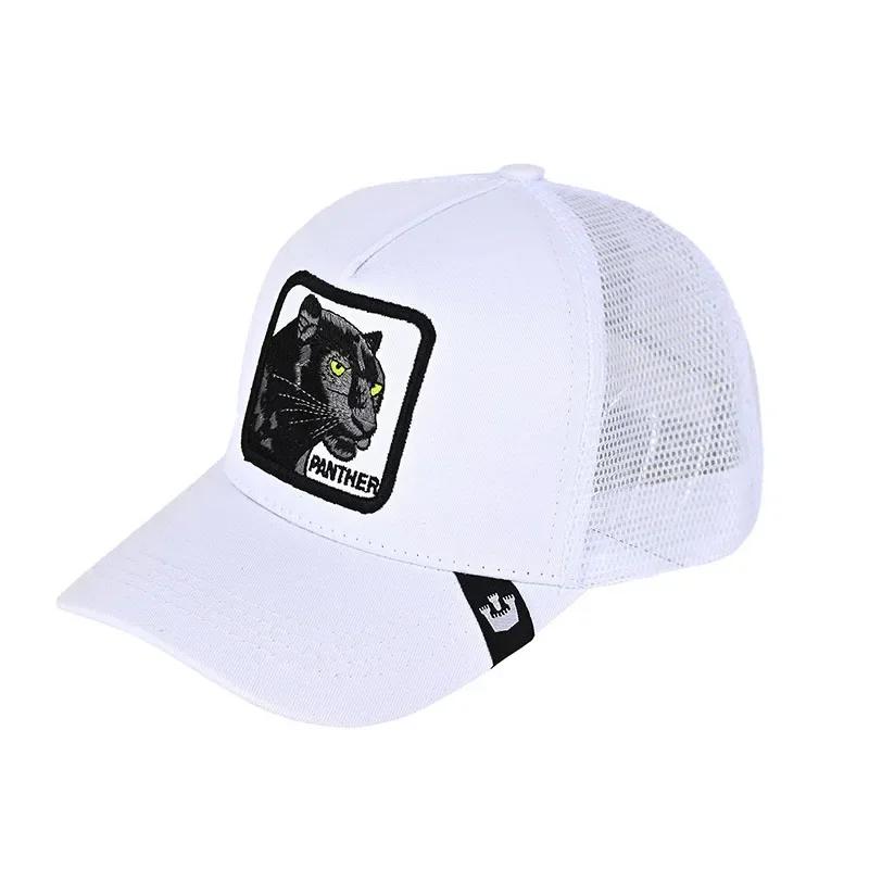 Șepci de baseball Bărbați, femei, șapcă snapback hip hop, cu animale de modă, broderie de vară, șapci de camioner din plasă respirabilă, îmbrăcăminte de stradă, os
