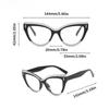 Men's Women's New Cat's Eye Frame Presbyopia Glasses Ultra-light Reading Glasses Deluxe Oversized Frames Far-sighted Glasses