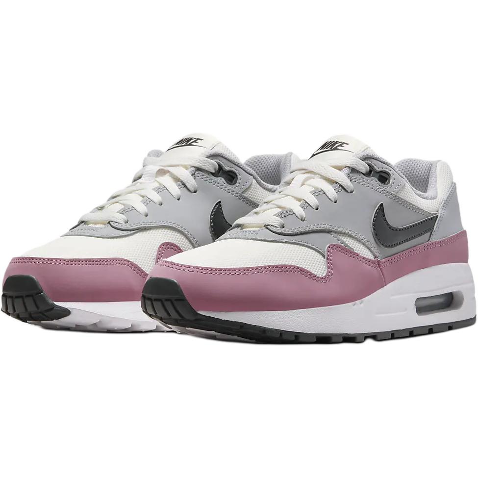 

New Nike Air Max 1 Wear-Resistant Low-Top Kids Running Shoes Gray Teenagers DZ3307-115 37.5