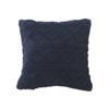Plush Sofa Pillow Cover Geometric 3D Cushion Cover Lumbar Pillow Cover Jacquard Velvet Stripe Pillow Cover