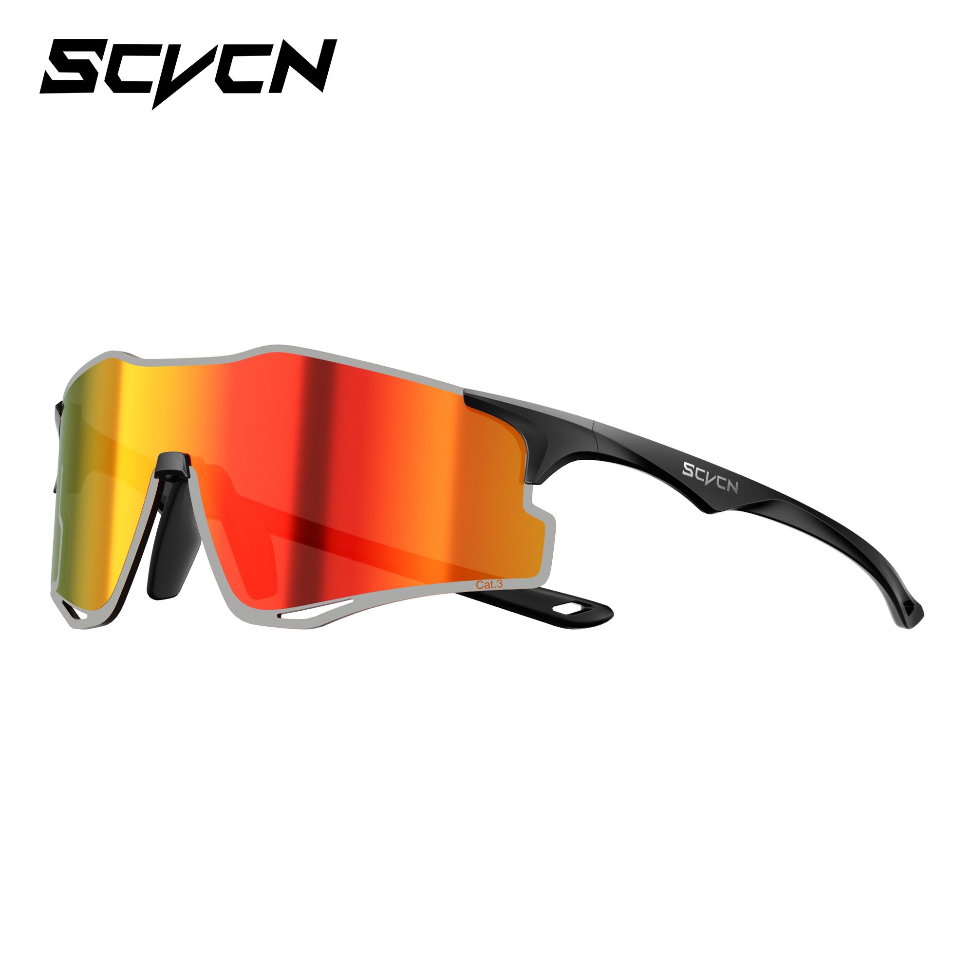 

SCVCN Hiking Eyewear Lightweight Cycling Sunglasses for Men Fashion UV400 Sports MTB Goggles UV400 Women Glasses Bike Sunglasses