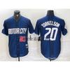 Unisex MLB-Style Baseball Jersey With Embroidered Striped Design Men Women Sportswear