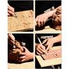 Woodworking Carving Root Carving Tea Tray Base Making Tool Blanking Chisel Set5