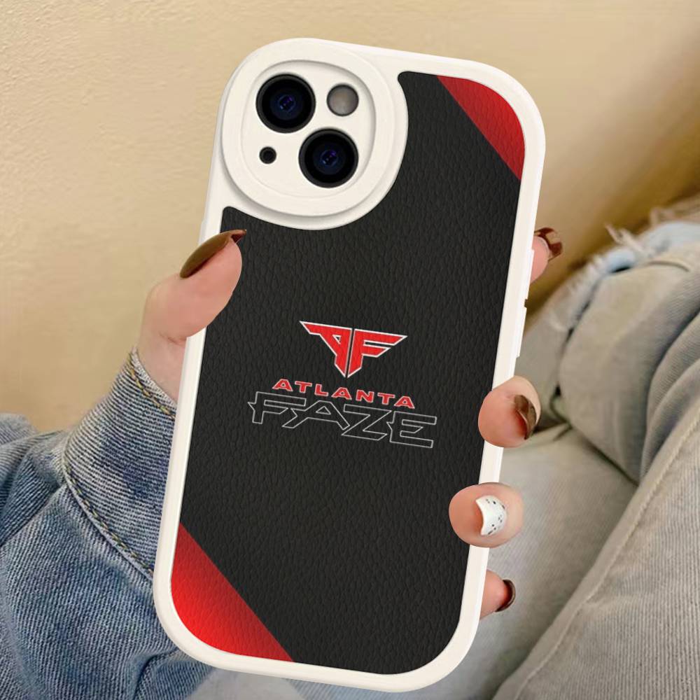 Game FaZe Clan Phone Case For IPhone 16 15 14 13 12 11 Pro Max Plus Leather Shockproof Cover