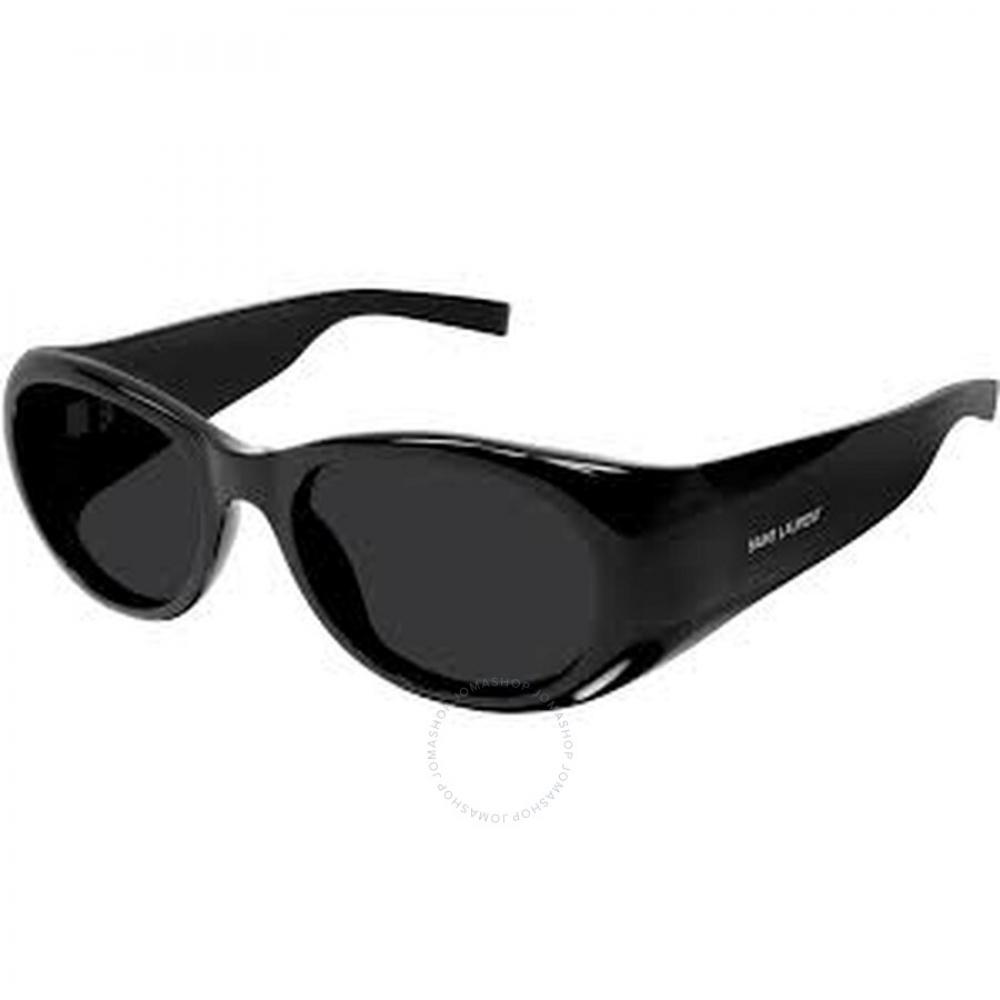 

Saint Laurent Black Oval Ladies Sunglasses Sl 736 001 52
