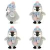 Wear Scarf Hat Penguin Plush Toy Soft Teddy For Kids Bedtime Gift
