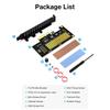 JEYI SK4 PCIe 4.0 X4 To M.2 NVMe Adapter Card for Full-Speed SSD Expansion