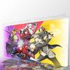 Anime Game B-BLAZBLUE Mousepad Non-slip Suitable For Office Computers Laptops E-sports Game Desk Mats XXL Keyboard