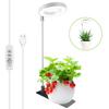 Xiaomi LED Ring Grow Lights, Full Spectrum Halo Growing Lamp with Stand Base 3/6/12H Timer, White Plant Light for Small Indoor Growing