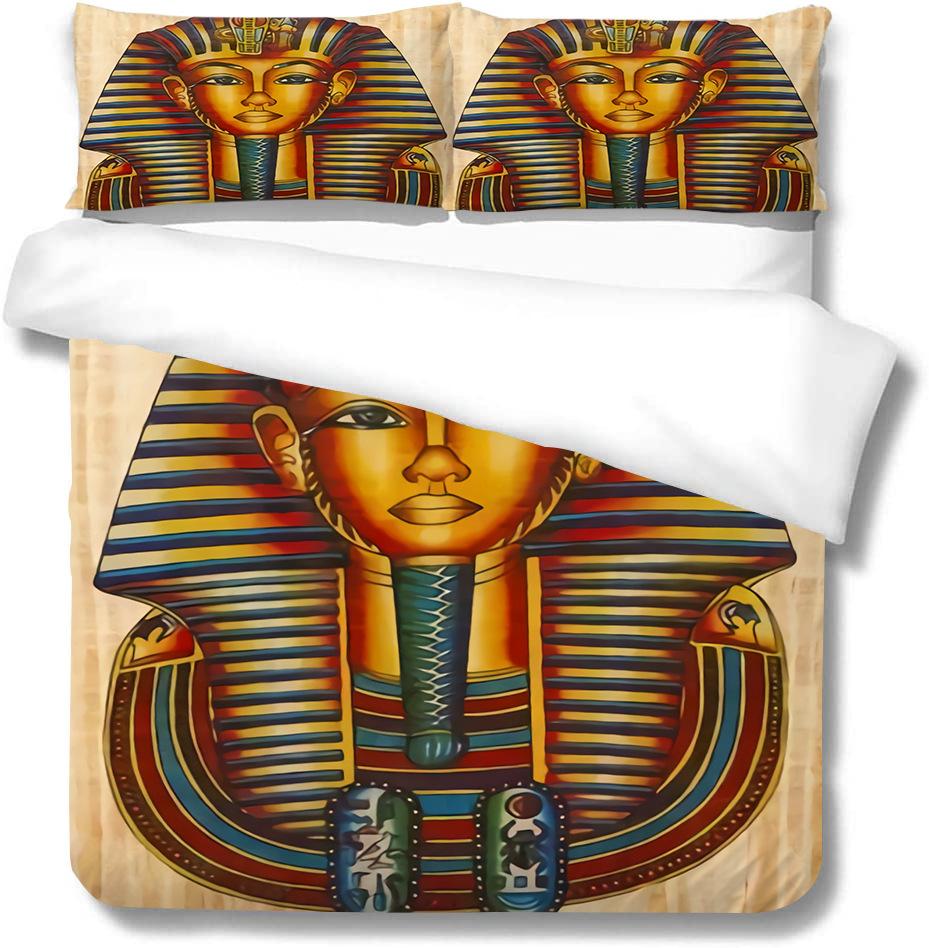 African 3D Digital Printing Polyester Quilt Cover Pillowcase Two Or Three-Piece Set