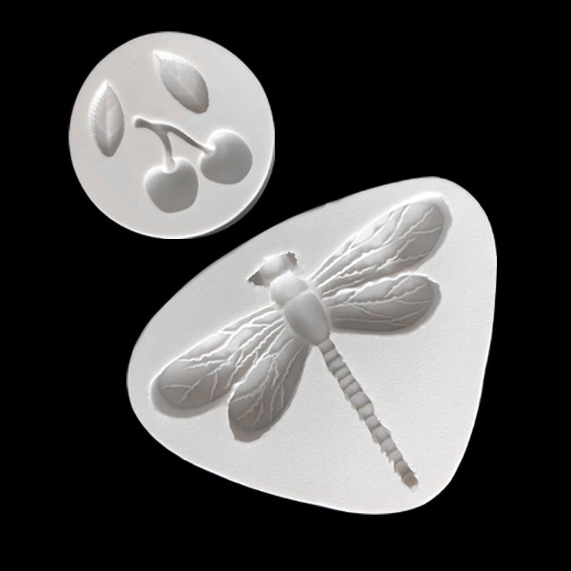 Libellen Fondant- & Schokoladenform zur Kuchendekoration