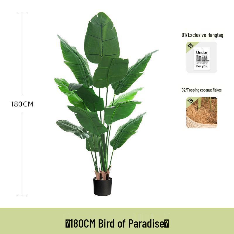 Luxurious Bionic Bird of Paradise: Large Artificial Indoor Floor Plant Decoration