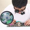 10X/15X/20X/25X LED Magnifier Glasses Magnifying Headband Eyewear for Reading Jewelers Watchmaker Repair Tools Magnifying Glass