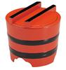 Wakaizumi Lacquerware Kamaage (Small) with Vermilion and Black Belt, 1-541-3