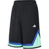 SS25 Casual Simple Versatile Loose Quick-Dry Basketball Shorts Men Shorts Black Bright-Green JN4717